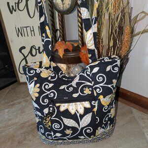 Vera Bradley Yellow Bird Morgan Tote